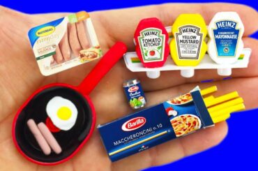12 DIY MINIATURE FOOD AND MORE  REALISTIC HACKS AND CRAFTS !!!