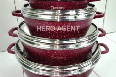 10 Dessini Italy Cooking Set+ FREE Cooking Tools