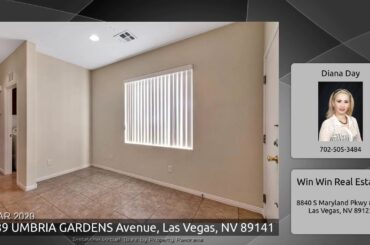 3289 UMBRIA GARDENS Avenue, Las Vegas, NV 89141