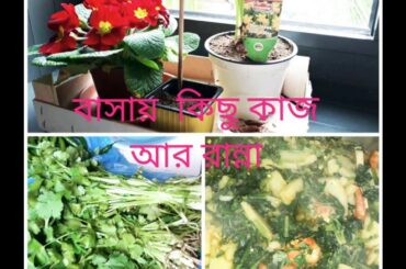 আজকে বাসায় কিছু টুক টাক কাজ আর রান্না।/ Some work and cooking at home..