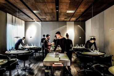 Le Calandre restaurant, Sarmeola di Rubano (ITA). Three Michelin stars. December 2019.