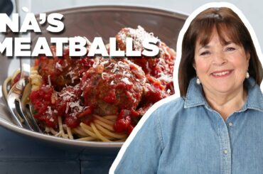 Ina Garten Makes Her Top-Rated Meatballs and Spaghetti | Food Network