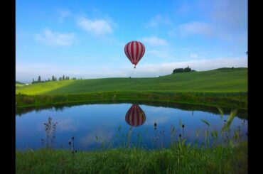 I Saw All Of Tuscany In One Hour From A Hot Air Balloon!