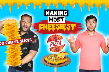 100 CHEESE SLICE PIZZA MAKING CHALLENGE | Pizza Challenge | Food Challenge | Viwa Food World