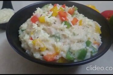 Veg Risotto | Creamy cheesy Italian risotto | How to make perfect vegetarian Italian Risotto at home