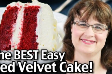 How To Make The Best Red Velvet Cake - Easy Red Velvet Cake Recipe!