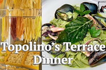 TOPOLINO'S Terrace Flavors of the Riviera SIGNATURE DINING in 4k