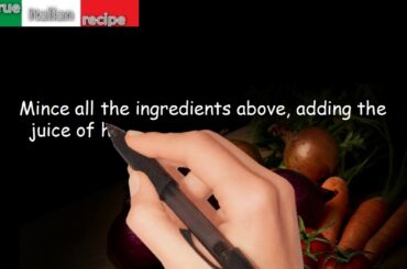 ENG - Carpaccio al basilico