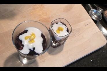 Black Sticky Rice Pudding Recipe ข้าวเหนียวดำ -Hot Thai Kitchen!