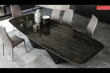 CASANOVA FURNITURE DUBAI | SKORPIO DINING TABLE | ITALIAN LUXURY FURNITURE SHOWROOM