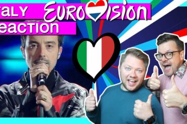 Italy Eurovision 2020 // REACTION // Diodato - Fai Rumore