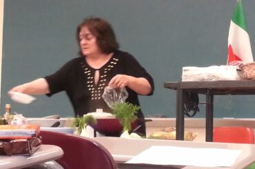 Italian cooking lesson 1