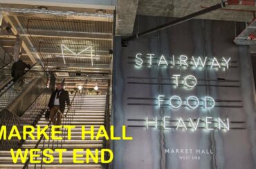 ⁴ᴷ  LONDON STREET FOOD HALL - Market Hall West End, London