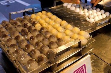 Cold transparent rice cake - Taiwan street food