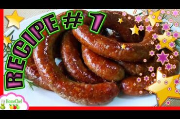 👌 SUPER EASY! HOW to cook SAUSAGE in the OVEN - BAKED Italian sausage recipe to cook FRESH sausage!