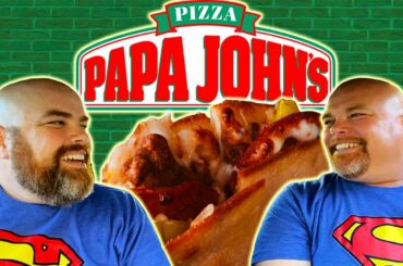 HOW GOOD IS PAPA JOHN'S ALL NEW ITALIAN PAPADIA? LET'S FIND OUT! Food Review
