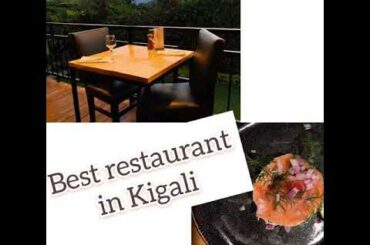 Best restaurant in Kigali at poivre noir