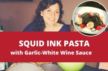 Squid Ink Pasta | Seafood Pasta | Italian Recipes with Seafood | Recipe Video