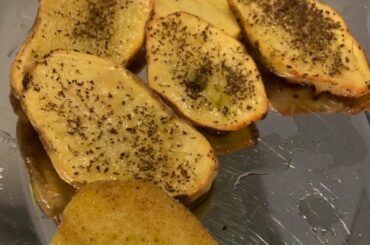 Baked Potatoes With Lemon & Fennel
