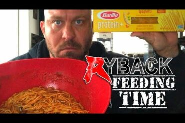Barilla Protein Pasta Food Review- Ryback Feeding Time