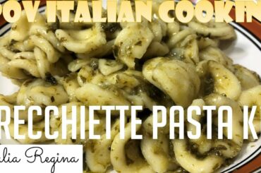 Orecchiette Pasta Kit with Broccoli Rabe Sauce: POV Italian Cooking Special Episode