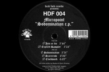 Micropoint - Explicit Sampler - Head Fuck Records HDF 004