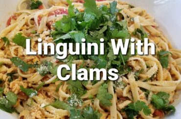 Italian Food Made Easy and Simple | Simple Linguine with Clams | Fettuccine Pasta | By Angel G