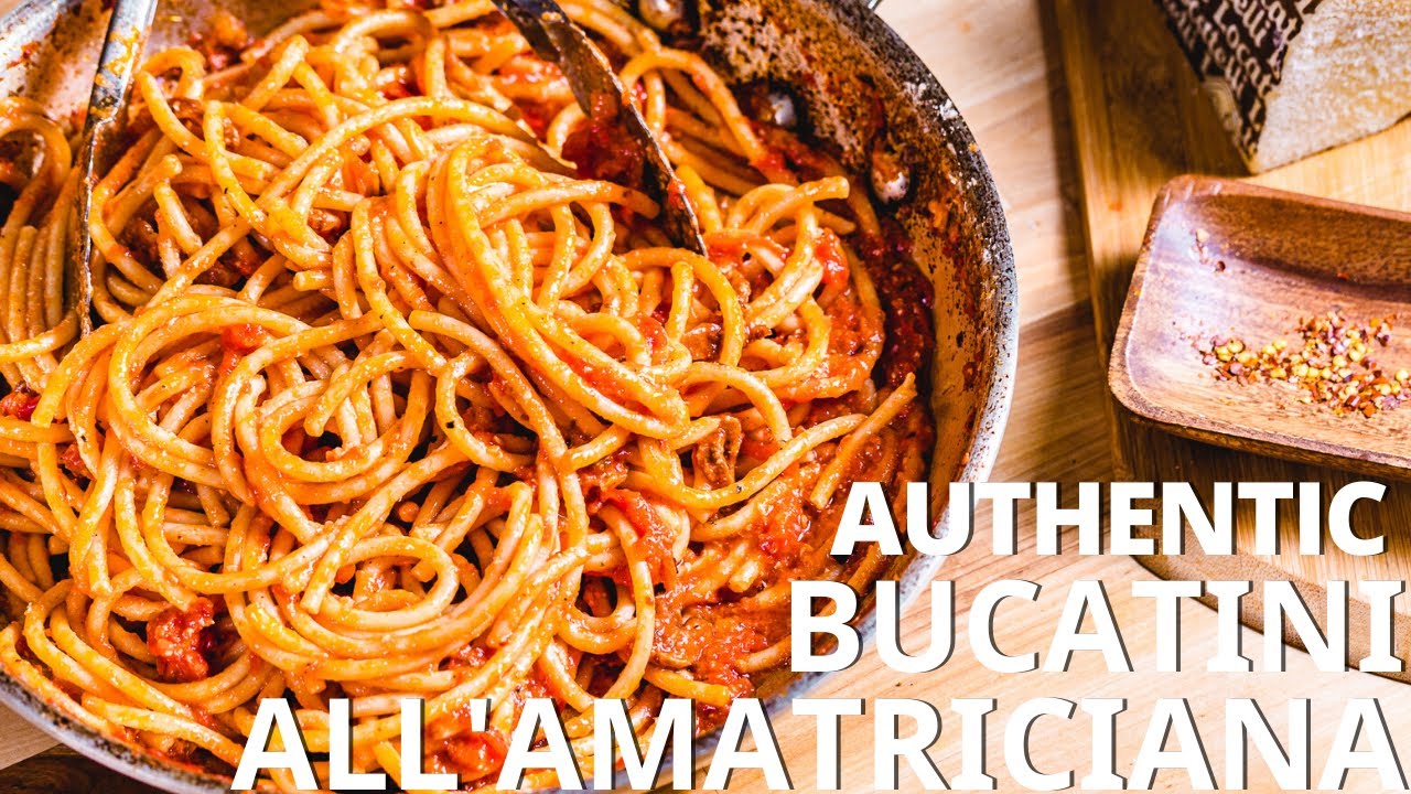 How To Make Authentic Pasta Amatriciana How To Make Authentic Pasta Amatriciana