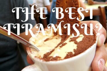 Travel to Rome Italy Vlog: The BEST Tiramisu in Rome!