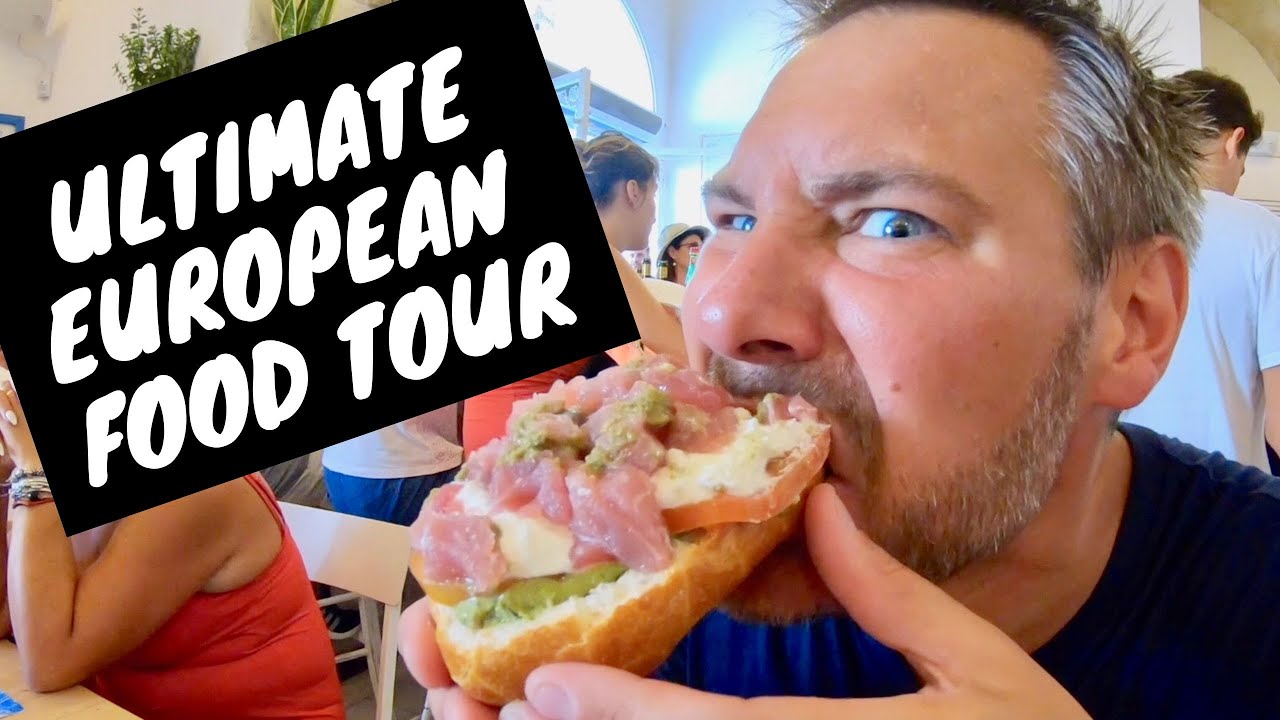 ULTIMATE EUROPEAN FOOD TOUR!! (BACKPACKING Europe For 30 DAYS on a BUDGET) | My EUROPEAN TRAVEL VLOG ULTIMATE EUROPEAN FOOD TOUR!! (BACKPACKING Europe For 30 DAYS on a BUDGET) | My EUROPEAN TRAVEL VLOG