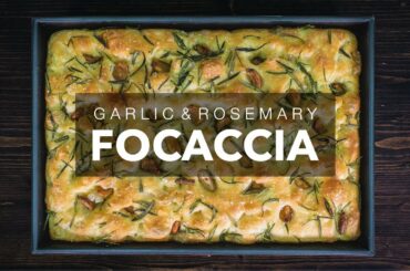 AMAZING FOCACCIA BREAD | How to Make it in 6 Easy Steps