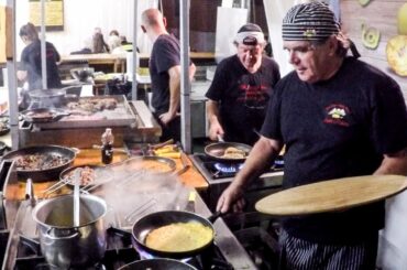 Street Food from North East of Italy. Gnocchi, Frico, Polenta and More