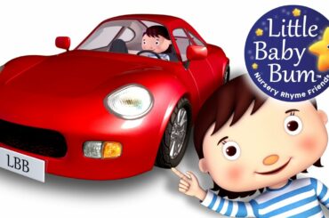 Little Baby Bum | Driving in My Car Song | Nursery Rhymes for Babies | ABCs and 123s