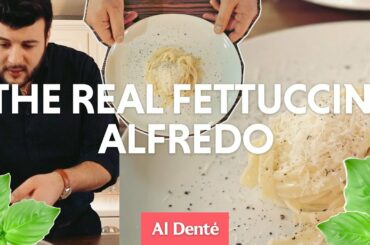 THE REAL FETTUCCINI ALFREDO //  Pasta Series EP. #1