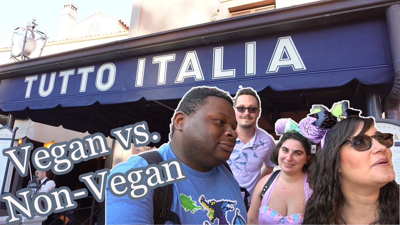 Tutto Italia Ristorante – Vegan & non-vegan food review with friends – Epcot – Walt Disney World Tutto Italia Ristorante - Vegan & non-vegan food review with friends - Epcot - Walt Disney World