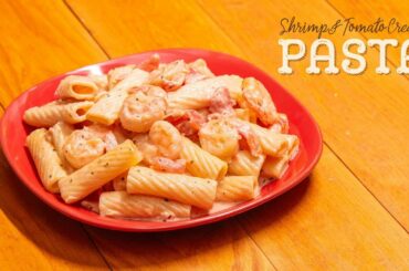Chagi | Shrimp & Tomato Cream Pasta