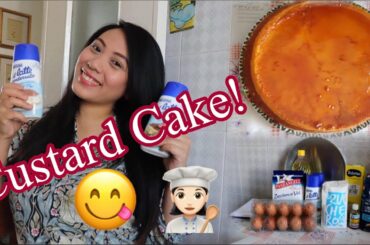 HOW TO MAKE A CUSTARD CAKE STEP BY STEP | PINAY IN ITALY