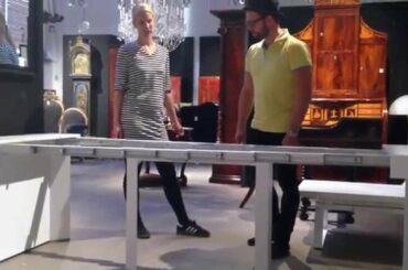 Goliath Table 2.0 - Expanding Console Table (Italian design)