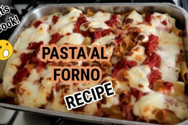FIL - ITALIAN LIFE : PASTA AL FORNO RECIPE  ( Italian Recipe) / E Tells Vlogs