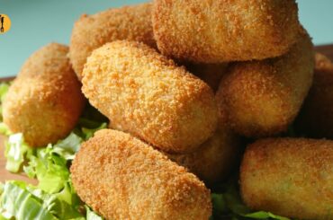 Chicken Potato Croquettes Recipe By Food Fusion