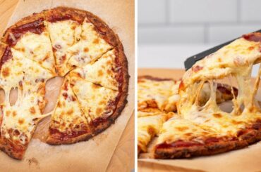 The Best Cauliflower Crust Pizza (Low-carb Keto)