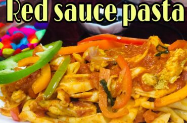 Red sauce pasta || recipe in malayalam