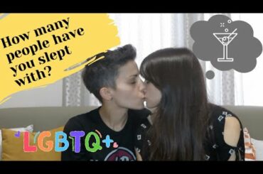 Lesbian Couple - Truth or drink Part One