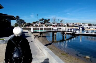 A walking tour of beautiful Balboa Island in Newport Beach California