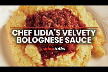 How the make a crowd-pleasing bolognese with Chef Lidia Bastianich