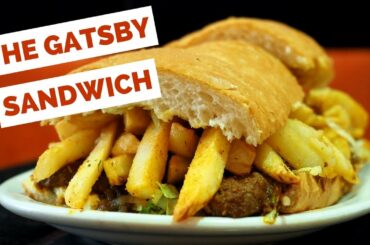 Gatsby Sandwich - Eating South African Food in Cape Town, South Africa