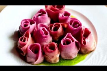 Ravioli Roses- literally eat your heart out!