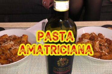 How To Make PASTA AMATRICIANA: Cooking With angieray (Italian Food Edition)