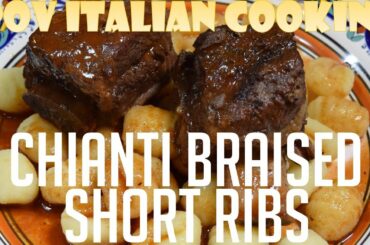 Chianti Braised Short Ribs - POV Italian Cooking Episode 63