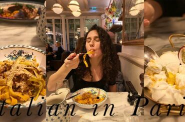 VLOG #3|WHERE TO EAT IN PARIS?ITALIAN DINNER AT MY FAVORITE PLACE| NY SUNDAY ROUTINE,WORKOUT.
